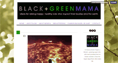 Desktop Screenshot of blackandgreenmama.com